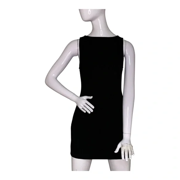 Stockholm Atelier & Other Stories Mini Dress Sleeveless Black Size M - Picture 2 of 10